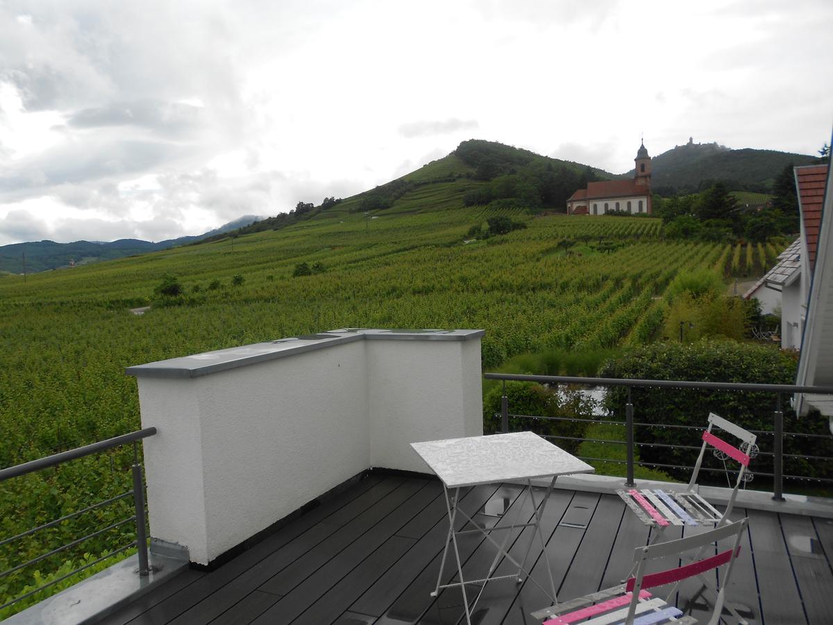 Au Coeur Du Vignoble Bed & Breakfast Orschwiller Exterior photo